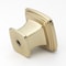 Gliderite Hardware 1-1/4 in. Champagne Gold Square Cabinet Knob, 5PK 81091-CHPG-5 - alternate 2